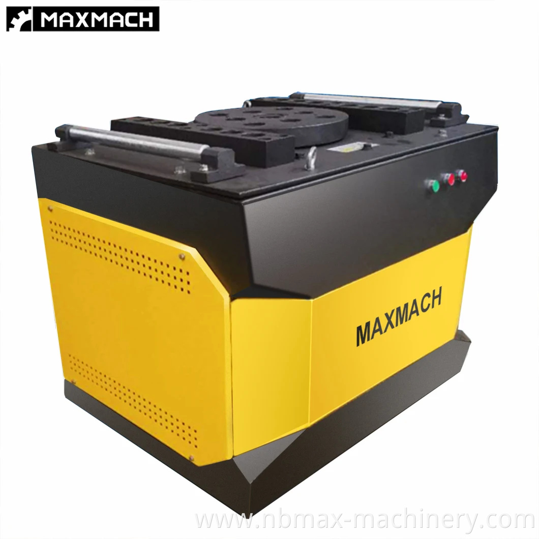 Maxmach Steel Bar Cutter Bender Single Phase 220V Rebar Bender in Store